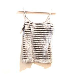 LOFT Cotton gray tank Top